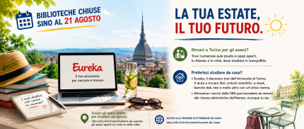 Scopri gli spazi aperti per studiare ad agosto
